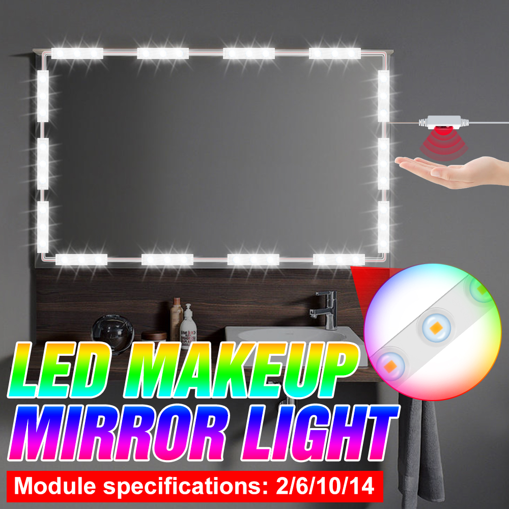Beauty Makeup Light - Зеркало для макияжа свет туалетный столик