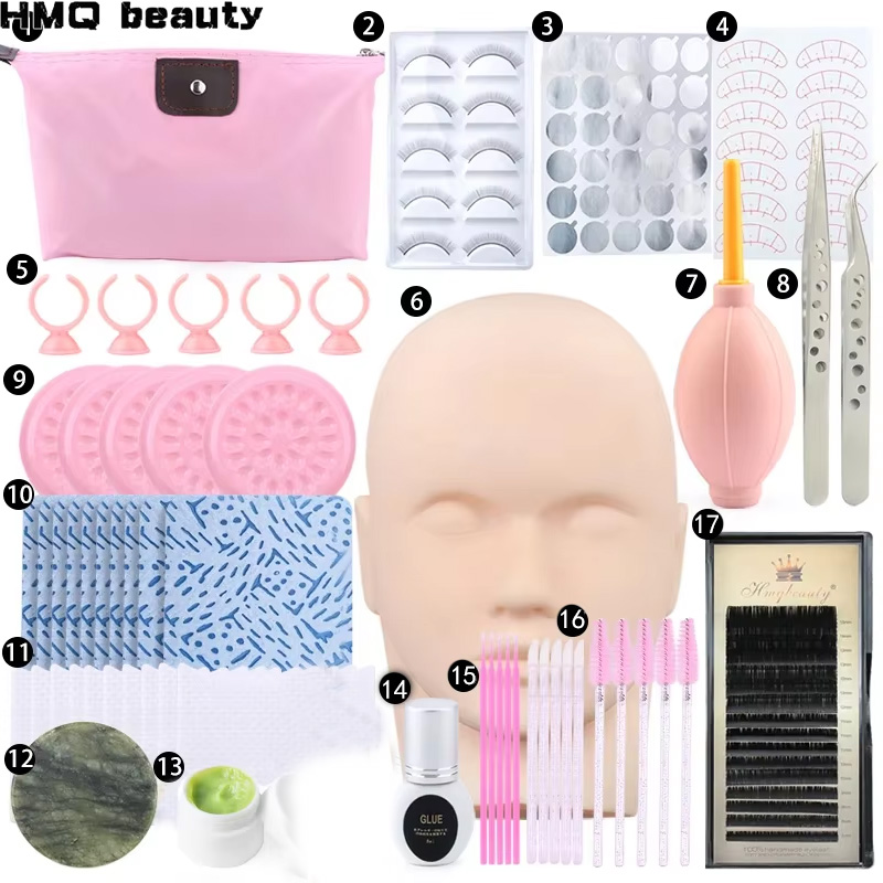 Beauty Makeup Training - Тренировочный Набор для наращивания накладных ресниц,