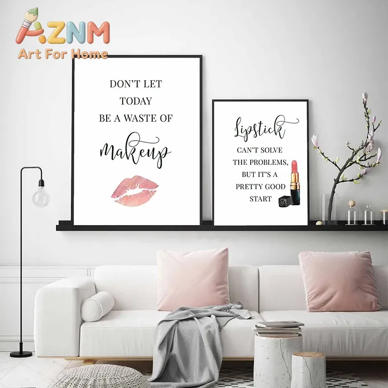 Постер с цитатами о макияже: р – обзор и цена Beauty Of Makeup Quotes