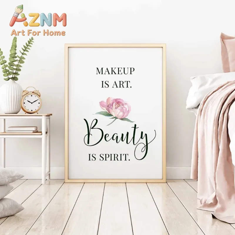 Постер с цитатами о макияже: р – обзор и цена Beauty Of Makeup Quotes