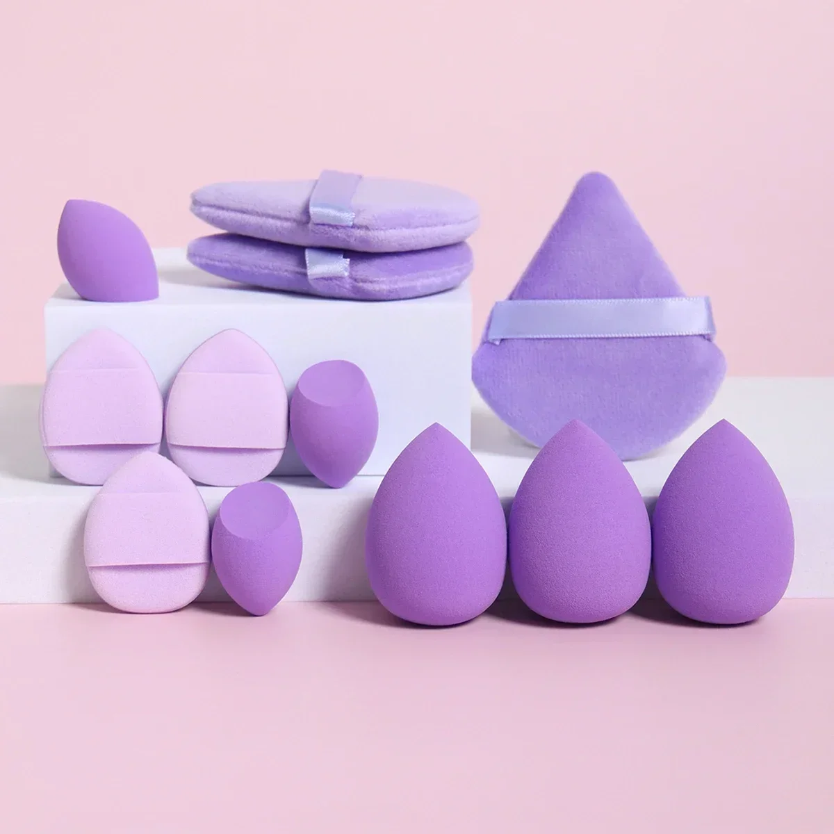 12 шт. бархатных треугольных с – обзор и цена Beauty Makeup Egg